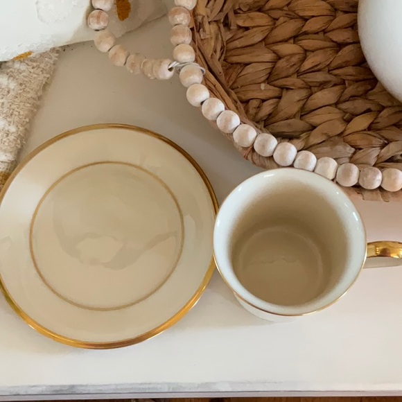 Lenox Eternal cup and saucer vintage discontinued - Picture 6 of 6